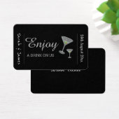 ドリンクチケット披露宴バートークンカード (デスク)