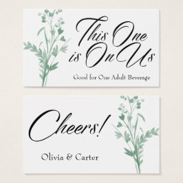 ドリンクチケット、グリーンウォーター色の植物用スプレー