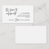 ドリンクチケット 大人向け飲料 ハッピーエバーアフター エンクロージャーカード (正面/裏面)