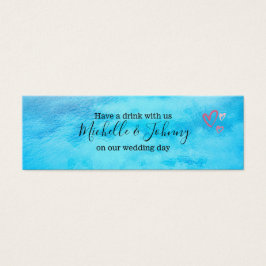 ドリンクトークン – 完全に編集可能な結婚式/誕生日