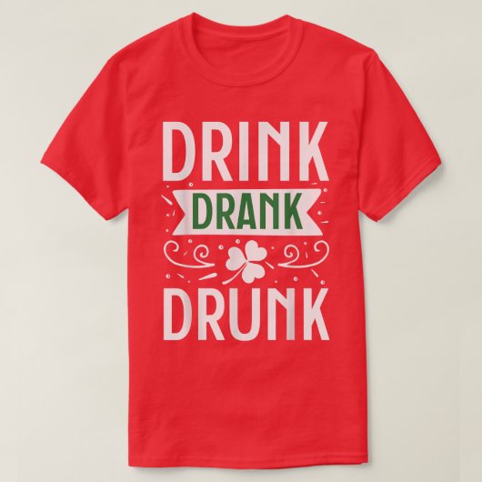 ドリンクハッピーセ飲ント Tシャツ (デザイン正面)