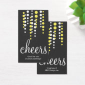 ドリンクバブル応援カクテル飲料チケットグレー (デスク)