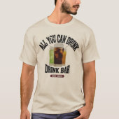 ドリンクバー(ビンテージ風) Tシャツ (正面)