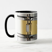 ドリンクパーソナライズされたをドラミングする マグカップ (左)