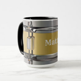 ドリンクパーソナライズされたをドラミングする マグカップ