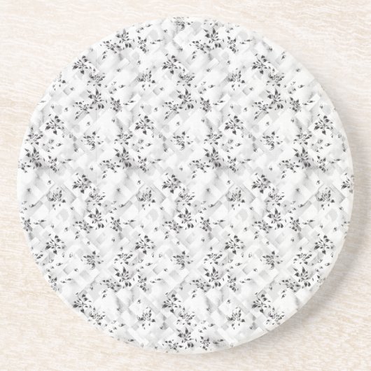 ドリンクパーソナライズされたデコーパターン（の模様が）あるデザイン コースター (正面)