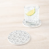 ドリンクパーソナライズされたデコーパターン（の模様が）あるデザイン コースター (側面)