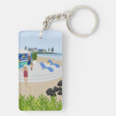 ドリンクビーチバー キーホルダー (裏面)