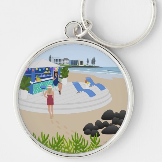 ドリンクビーチバー キーホルダー (正面)
