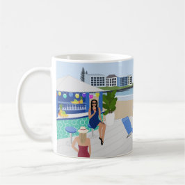 ドリンクビーチバー コーヒーマグカップ