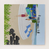 ドリンクビーチバー ジグソーパズル (横)