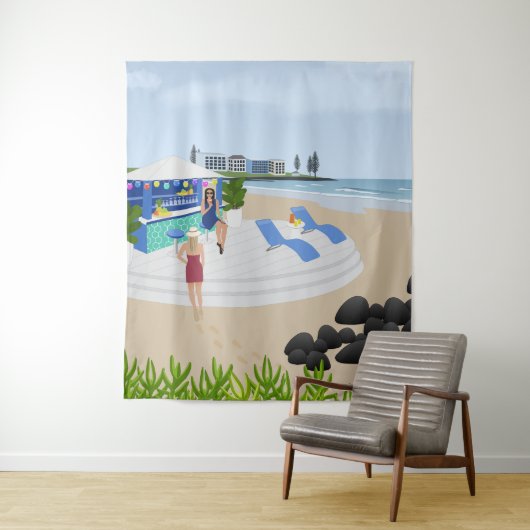 ドリンクビーチバー タペストリー (インサイチュ)