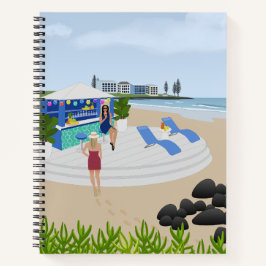 ドリンクビーチバー ノートブック