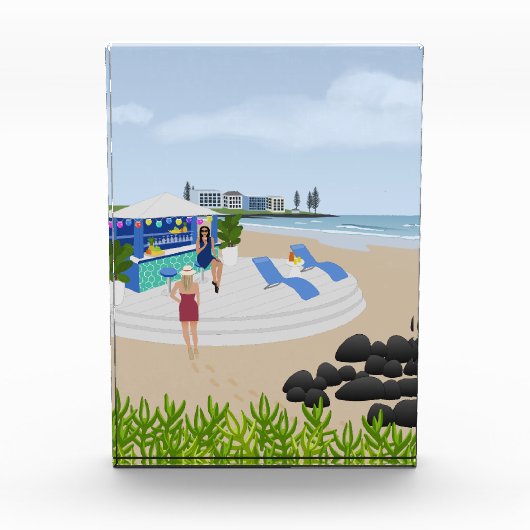 ドリンクビーチバー フォトブロック (正面)