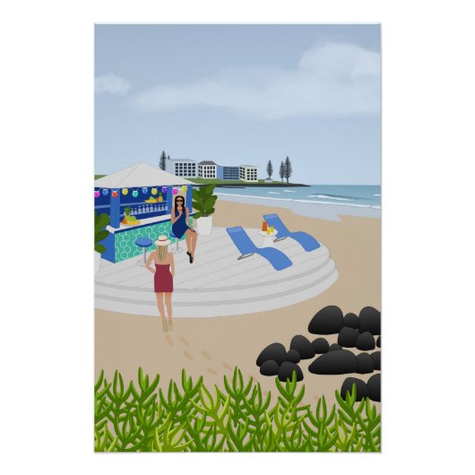 ドリンクビーチバー ポスター (正面)