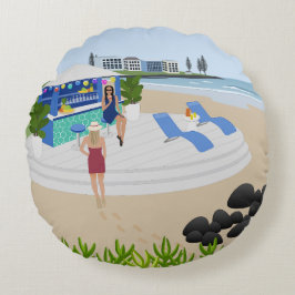 ドリンクビーチバー ラウンドクッション