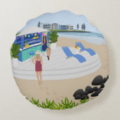 ドリンクビーチバー ラウンドクッション (裏面)