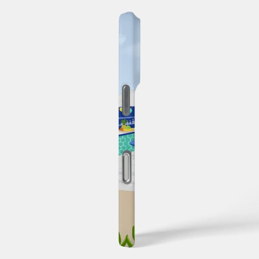 ドリンクビーチバー Case-Mate iPhoneケース (裏面 / 右)