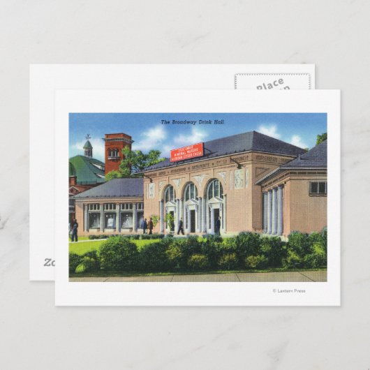 ドリンクブロードウェイの外観 ポストカード (正面/裏面)