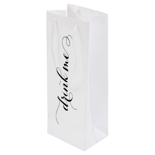 ドリンクマイワイン抱き枕 ワインギフトバッグ (裏面アングル)