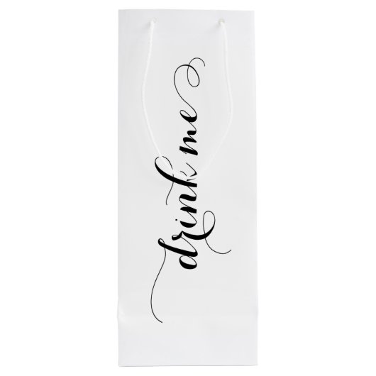 ドリンクマイワイン抱き枕 ワインギフトバッグ (裏面)