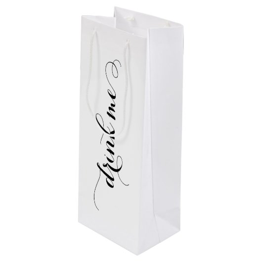 ドリンクマイワイン抱き枕 ワインギフトバッグ (正面アングル)