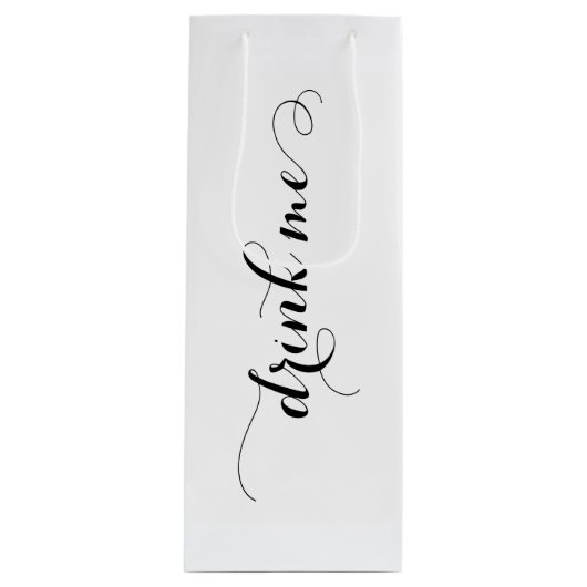 ドリンクマイワイン抱き枕 ワインギフトバッグ (正面)