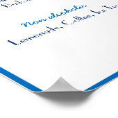 ドリンクメニュー ウェディングポスター ポスター (角)