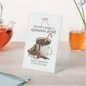 ドリンクメニュー 台座サイン (インサイチュ)