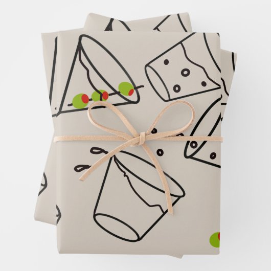 ドリンクラッピング紙 ラッピングペーパーシート (インサイチュ)