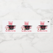 ドリンクラベル – 卒業生 – キャップ&ディプロマHAMbyWG ペットボトルラベル (シングルラベル)