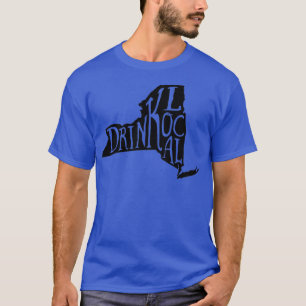 ドリンクローカルニューヨーク州概要地ビール Tシャツ