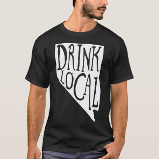 ドリンクローカルネバダ州概要クラフトビールT Tシャツ