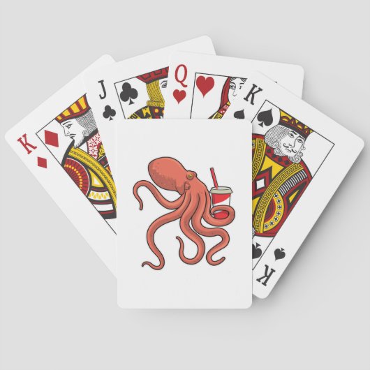 ドリンク付タコ トランプ (裏面)