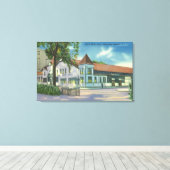 ドリンク州の外観 キャンバスプリント (インサイチュ (ウッドフロア))