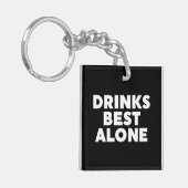 ドリンク最高ののみ キーホルダー (正面左)