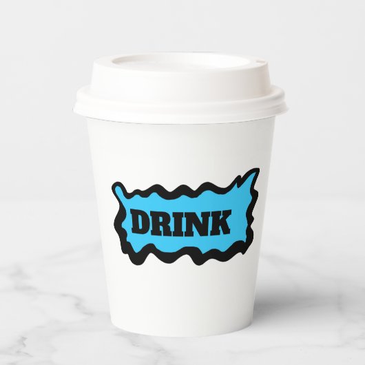 ドリンク紙カップ 紙コップ (正面)