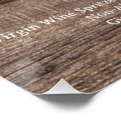 ドリンク素朴バーサイン事業ポスター ポスター (コーナー)