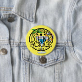 ドリンク誇りを持ったパッケージクラブクルーズおもしろいのメンバー 缶バッジ (インサイチュ)