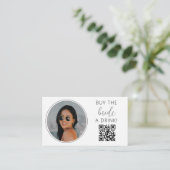 ドリンク買QRコードエンクロージャカードの花嫁 エンクロージャーカード (スタンド正面)