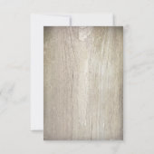 ドリンク食べして結婚式のRSVPカー結婚したドになる 出欠カード (裏面)