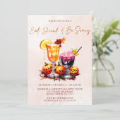 ドリンク食べとビィハローウィンパーティ招待状 招待状 (スタンド正面)