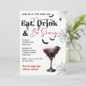 ドリンク食べとビィハローウィンパーティ招待状 招待状 (スタンド正面)