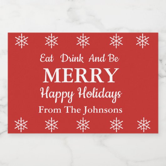 ドリンク食べとベメリーイのワイきらめくンラベル スパークリングワインラベル (シングルラベル)