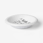 ドリンク食べとベレトロ退職した退職パーティー ペーパーボウル (傾斜あり)