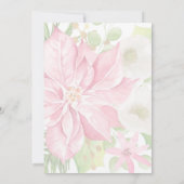 ドリンク食べとベーのフローラのメリークリスマスパーティー 招待状 (裏面)