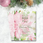 ドリンク食べとベーのフローラのメリークリスマスパーティー 招待状
