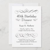 ドリンク食べとベー4誕生日ディナーパーティー 招待状 (裏面)