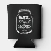 ドリンク食べはメイ結婚したンのジャーの結婚缶クーラー 缶クーラー (裏面)