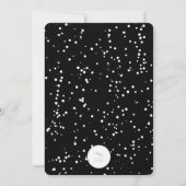 ドリンク食べアンドベメリーー素朴ホリデーパーティー招待状 招待状 (裏面)